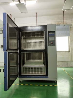 Hohe Leistungsfähigkeits-Schock-Prüfmaschine, Wärmestoß-Ausrüstungs-Einheits-Kühlbetrieb