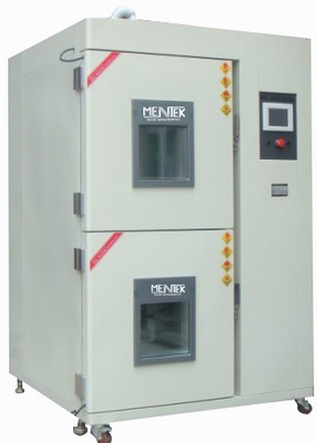Elektronische Klimatest-Kammer programmierbare zwei - Zonen-Wärmestoß-Kammer